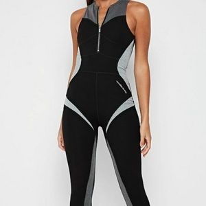 Maniere De Vior Colorblock Jumpsuit